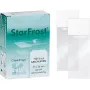 StarFrost Microscoopglaasje met kleurverbranding met matte rand, wit |